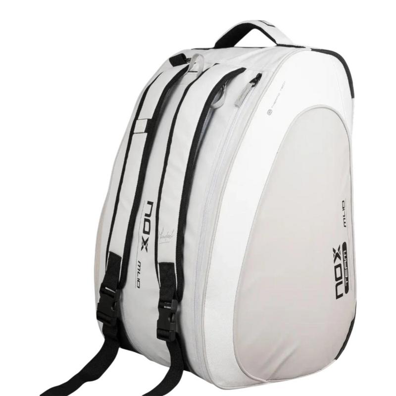 NOX ML10 Team Padel Racket Bag (White/Grey) - main image