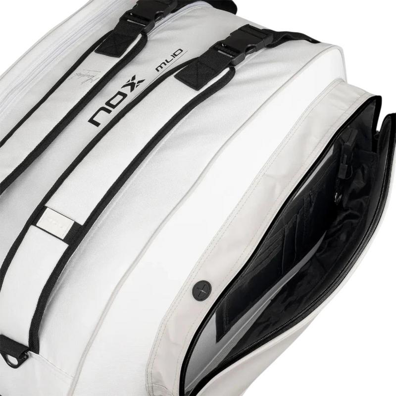 NOX ML10 Team Padel Racket Bag (White/Grey) - main image
