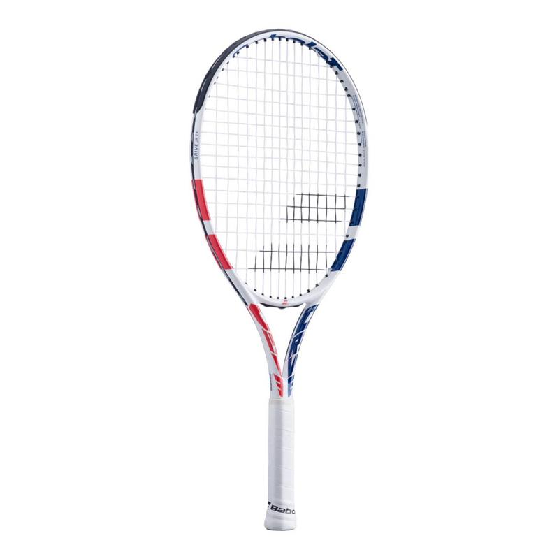 Babolat Drive 24 Junior Girl Tennis Racket - White / Pink / Blue - main image