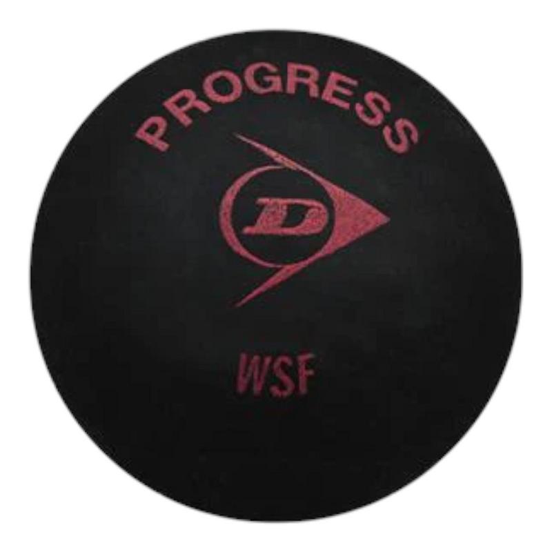 Dunlop Progress Squash Ball - 1 ball, Single Red Dot - main image