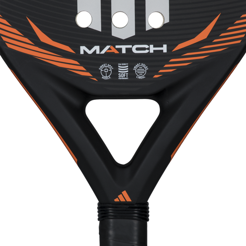 Adidas Match Padel Racket 2026 (Black/Orange) - main image