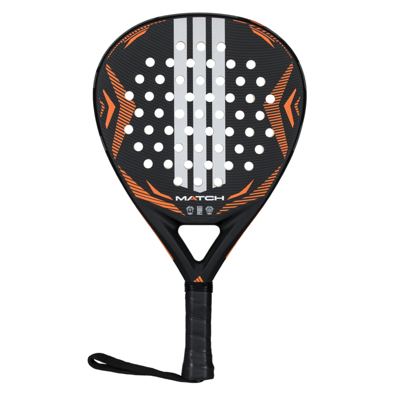 Adidas Match Padel Racket 2026 (Black/Orange) - main image