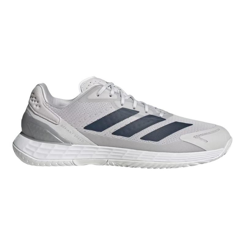 Adidas Defiant Speed 2M Tennis Shoes (Grey/Navy) - main image