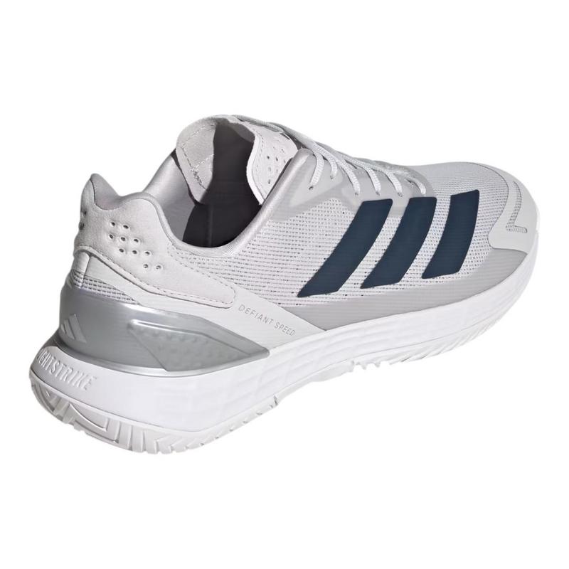 Adidas Defiant Speed 2M Tennis Shoes (Grey/Navy) - main image