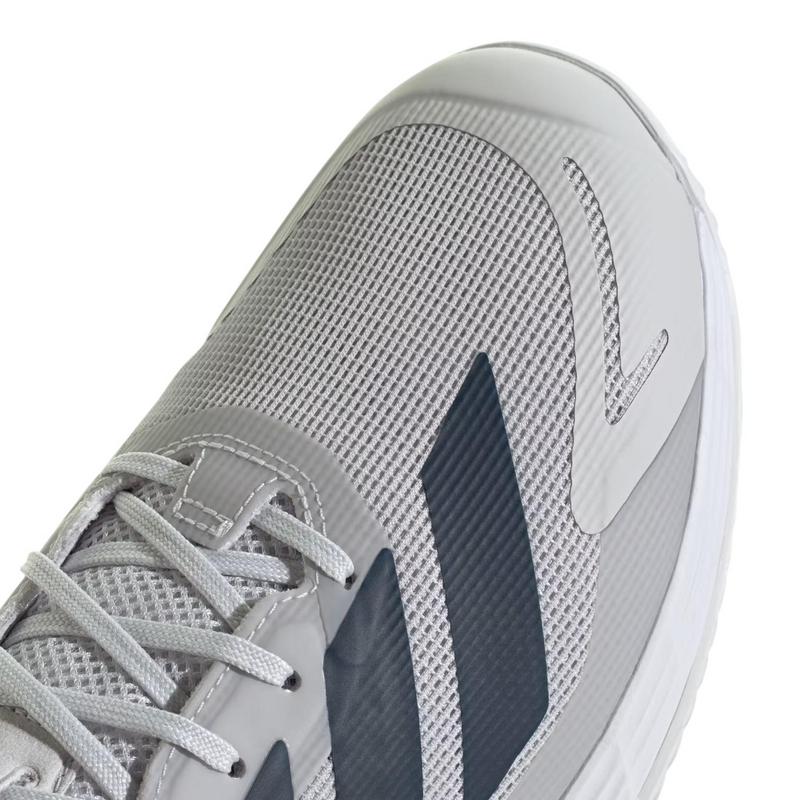 Adidas Defiant Speed 2M Tennis Shoes (Grey/Navy) - main image
