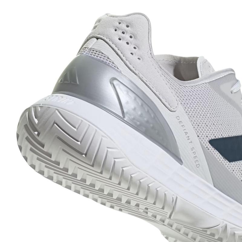 Adidas Defiant Speed 2M Tennis Shoes (Grey/Navy) - main image