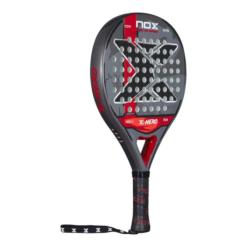 NOX X-Hero Red 2026 Padel Racket | Beginner | VKS