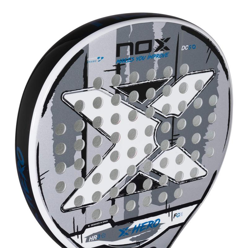 Nox X-Hero White Padel Racket 2026 - main image