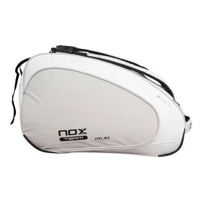 NOX ML10 Team Padel Racket Bag (White/Grey) - thumbnail image 2
