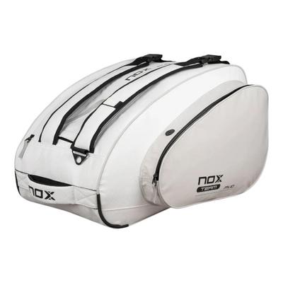NOX ML10 Team Padel Racket Bag (White/Grey) - thumbnail image 6