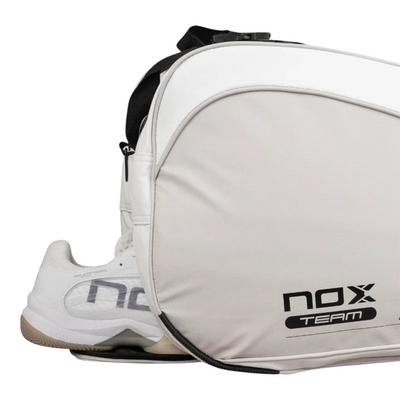 NOX ML10 Team Padel Racket Bag (White/Grey) - thumbnail image 7