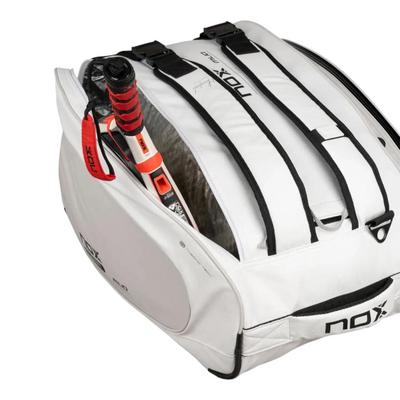 NOX ML10 Team Padel Racket Bag (White/Grey) - thumbnail image 8