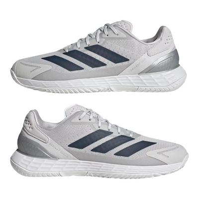 Adidas Defiant Speed 2M Tennis Shoes (Grey/Navy) - thumbnail image 7