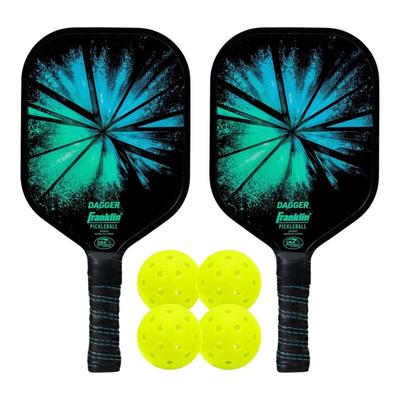 Franklin Dagger 2 Player Pickleball Set and Ball Set